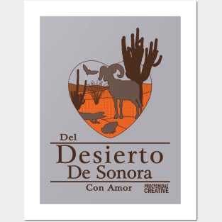 Del Desierto de Sonora Con Amor II Posters and Art